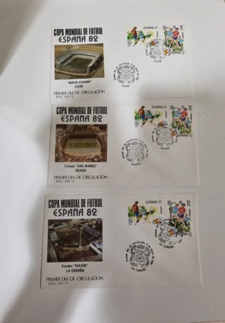 Sellos Mundial España 82