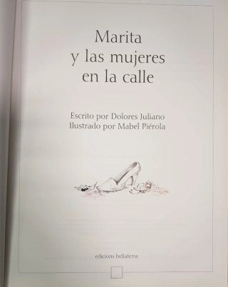 Libro "Marita y las mujeres en la calle"
