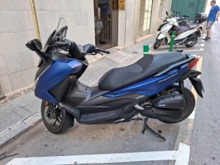 Moto Honda Forza 125cc, año 2024, 6500km