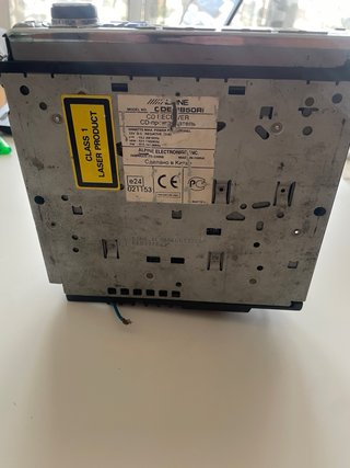 Alpine CDE-9850Ri Receptor CD MP3 WMA