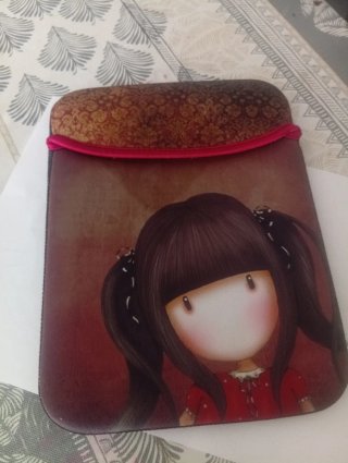 Funda para tablet con dibujo