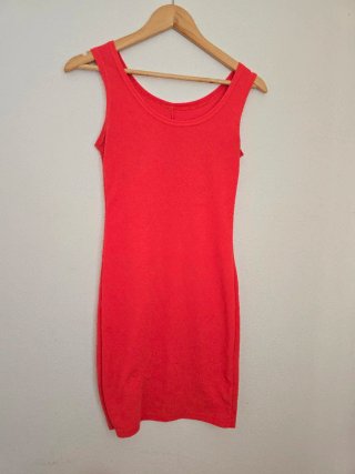 Vestido rojo ajustado Talla S