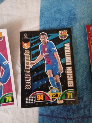 Carta FC Barcelona Messi 2017