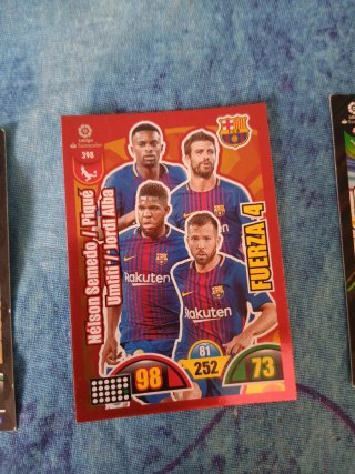 Carta FC Barcelona Messi 2017