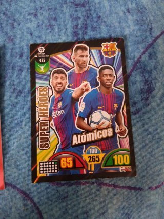 Carta FC Barcelona Messi 2017