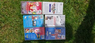Lote 6 Películas Disney VHS