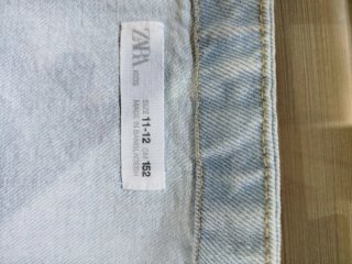 Peto vaquero niña talla 11-12