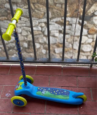 Patinete infantil 3 ruedas azul