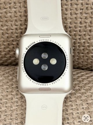 Apple Watch S3 42mm GPS Plata/Blanco