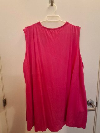 Blusa sin mangas con detalle de encaje