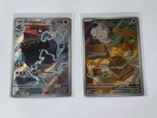 Pack 2 Cromos Pokémon Probopass y Espurr