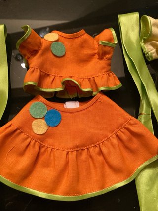 Conjunto Nancy Cubana Naranja - Replica