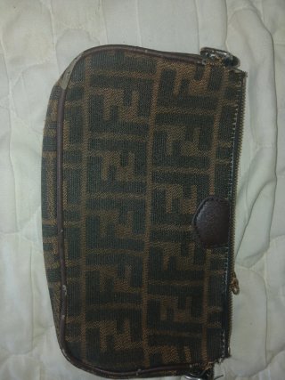 Borsa Fendi Monogram Marrone e Nero