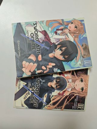 Mangas Sword art online aincrad 1-2