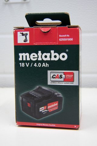Batería Metabo nueva 4Ah y ROTHENBERGER