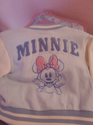 Chaqueta Bomber Minnie Mouse Bebé