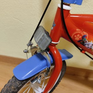 Bici Patrulla Canina Roja y Azul