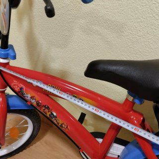 Bici Patrulla Canina Roja y Azul