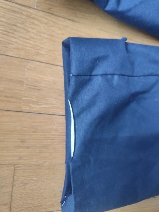 Pantalón de esquí azul 5-6 años