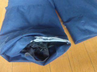 Pantalón de esquí azul 5-6 años