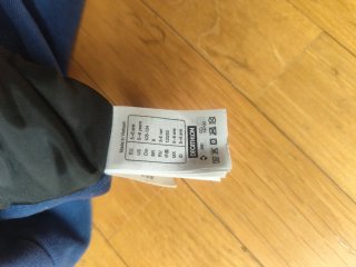 Pantalón de esquí azul 5-6 años