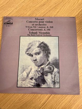 Mozart - Concierto violín n.º 6 / Concertone