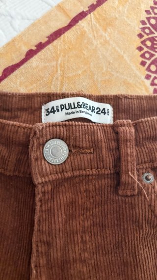 Traje Serrano bluson de Rayas y pantalon de pana