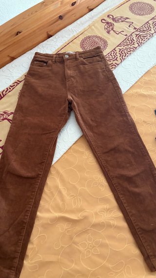 Traje Serrano bluson de Rayas y pantalon de pana