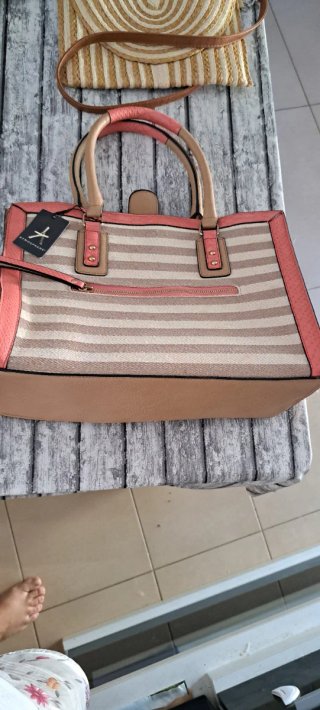 Pack 4 Bolsos Negro y Rosa y un monedero