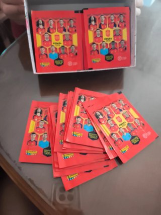 Dos Sobres por un euro.Sobres Cromos España Mundia