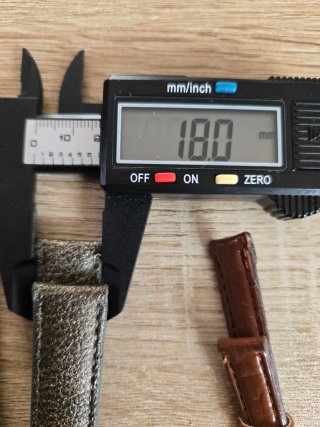 Lote 8 correas de reloj variadas