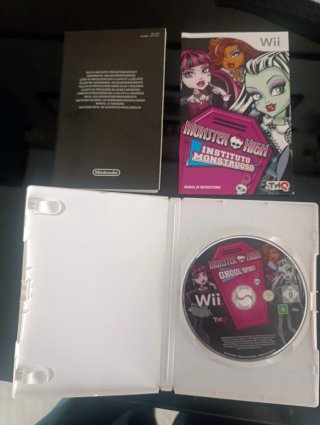 Juego Wii Monster High Instituto Monstruoso