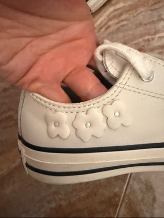 Converse Piel Blancas Talla 36.5