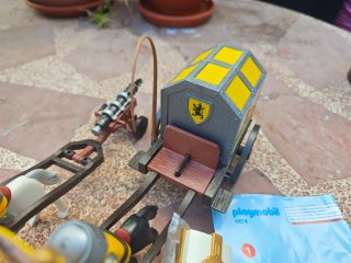 Playmobil C89 Carro Caballero con Cofre