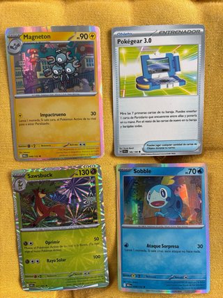 Lote 16 Cartas Pokémon FanArt