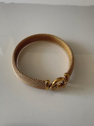 Pulsera malla Aristocrazy baño oro