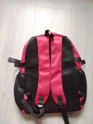 Mochila The North Face Roja y Negra