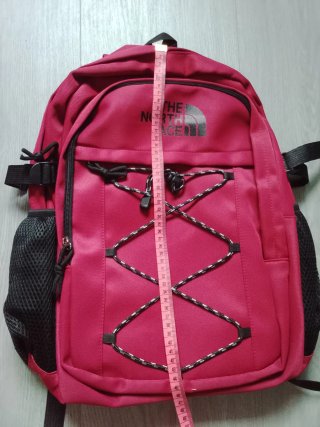 Mochila The North Face Roja y Negra