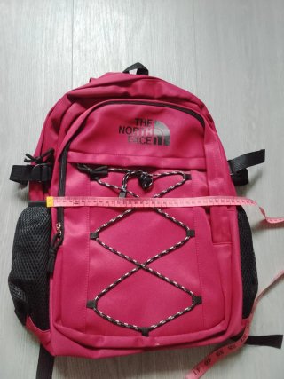 Mochila The North Face Roja y Negra