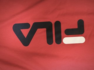 Camiseta Fila Roja Talla XL Nueva