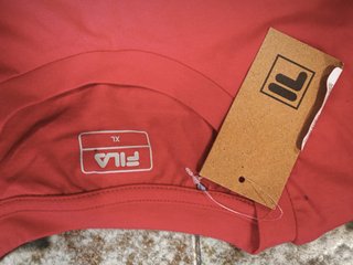 Camiseta Fila Roja Talla XL Nueva