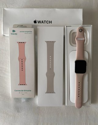 Apple Watch SE Rosa/Plata
