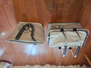 Bolsa nevera de picnic con asas metálicas