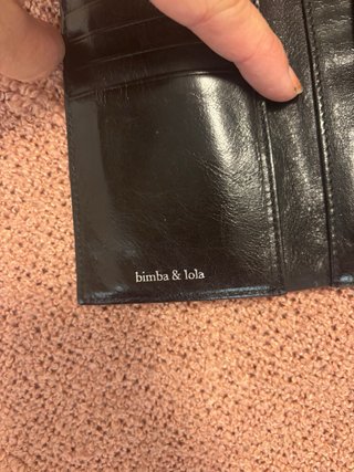 Monedero bimba y lola Negro
