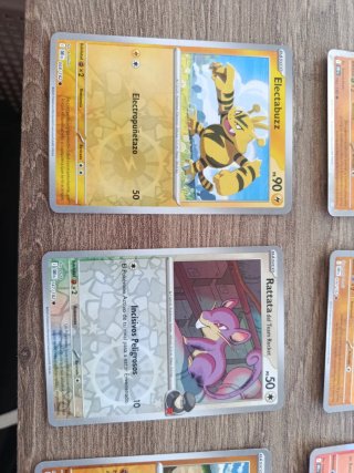 Lote Cartas Pokémon
