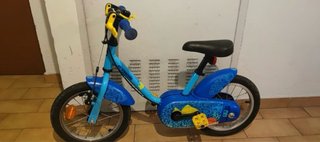Bicicleta infantil azul Btwin