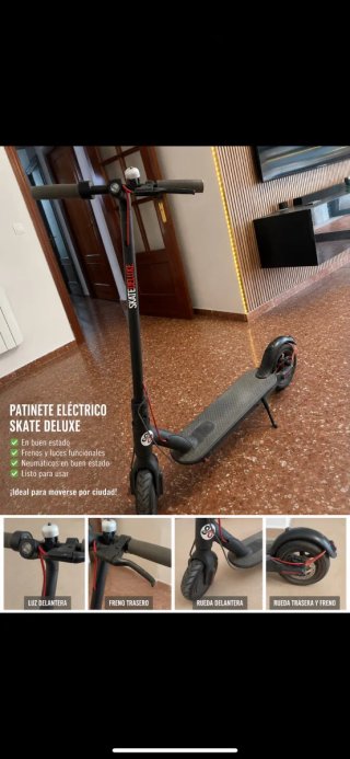 Patinete Eléctrico Skate Deluxe