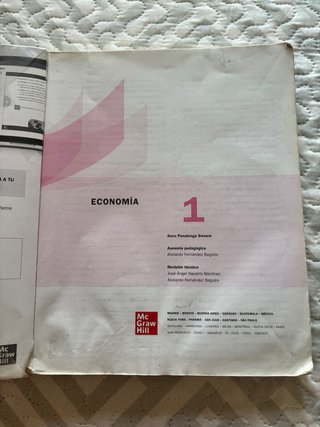 Economía 1.o Bachillerato