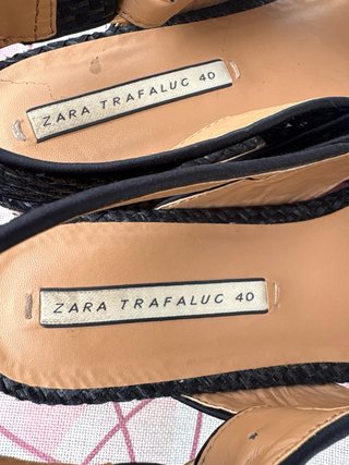 Sandalias Zara Negras Talla 40