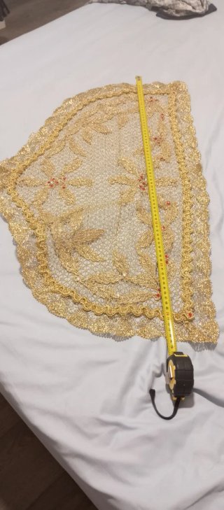 Toca Virgen 80-100 cm Calidad Premium